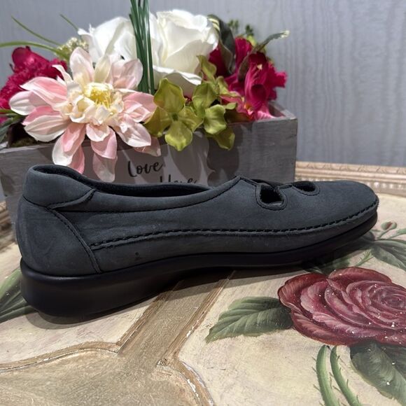 SAS Tripad Crissy Slip On Suede Leather Loafer Comfort Shoes Gray Sz 8 - Picture 4 of 14